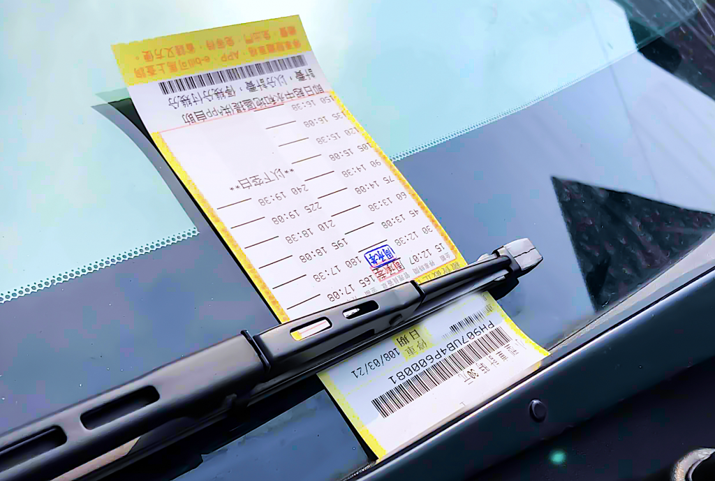 Taiwan car rental, traffic tickets