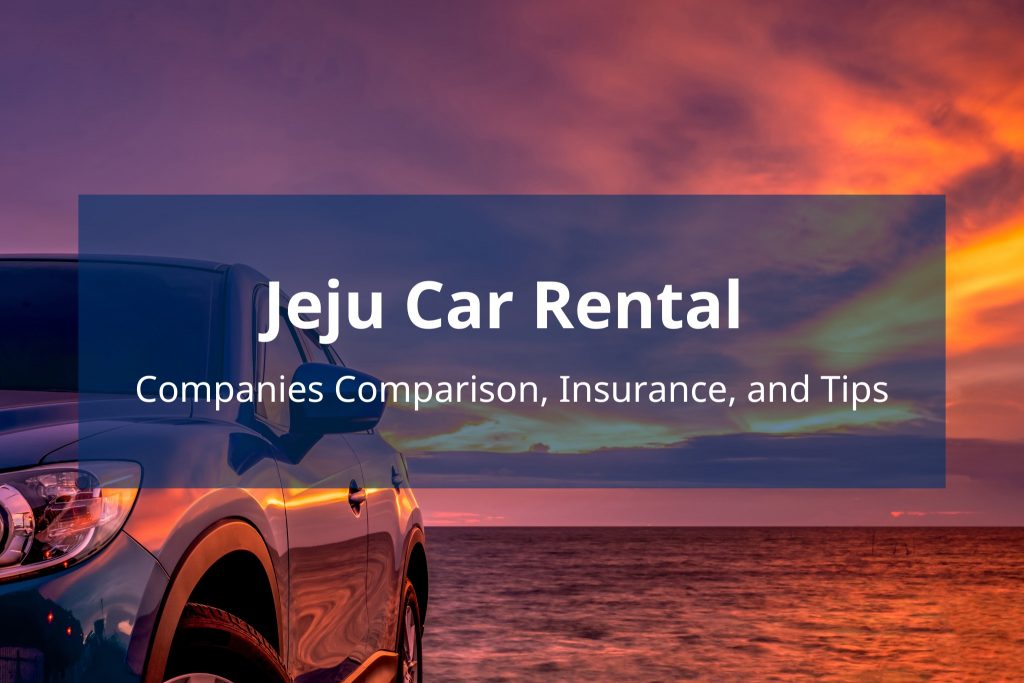 Jeju Car Rental Blog Cover.